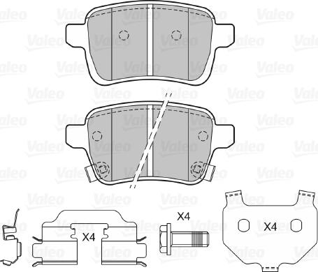 Valeo 601478 - Jarrupala, levyjarru inparts.fi