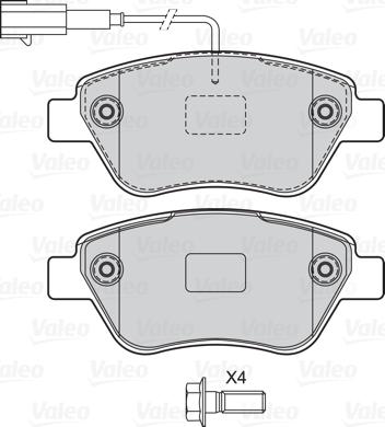 Valeo 601594 - Jarrupala, levyjarru inparts.fi