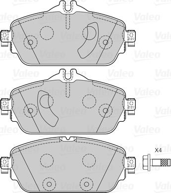 Valeo 601504 - Jarrupala, levyjarru inparts.fi