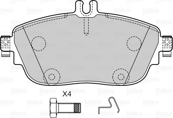 Valeo 601503 - Jarrupala, levyjarru inparts.fi