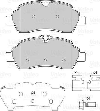 Valeo 601515 - Jarrupala, levyjarru inparts.fi