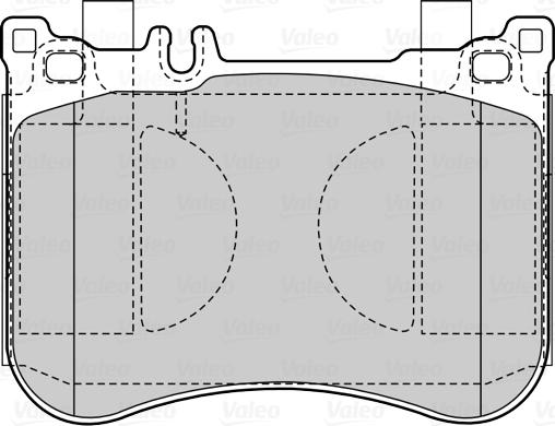 Valeo 601536 - Jarrupala, levyjarru inparts.fi