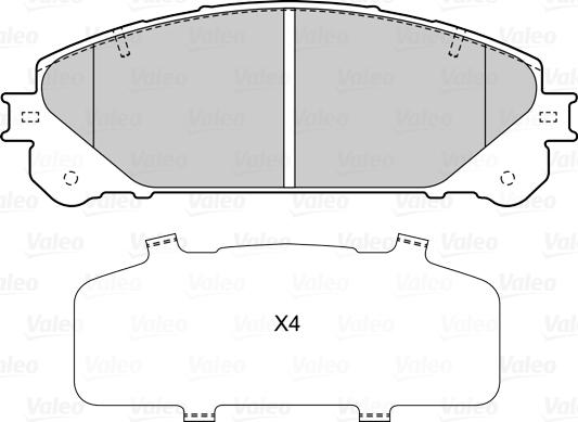 Valeo 601533 - Jarrupala, levyjarru inparts.fi