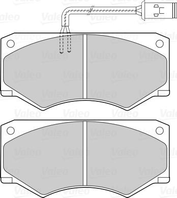 Valeo 601520 - Jarrupala, levyjarru inparts.fi