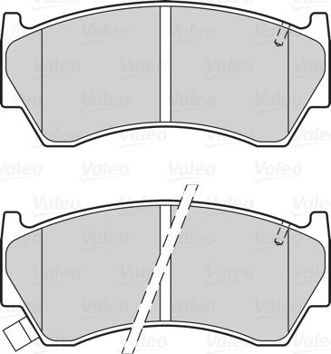 Valeo 601576 - Jarrupala, levyjarru inparts.fi