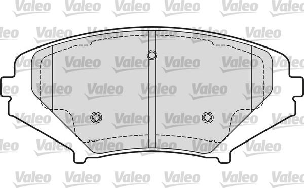 Valeo 601651 - Jarrupala, levyjarru inparts.fi