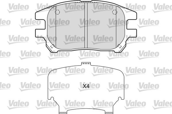 Valeo 601664 - Jarrupala, levyjarru inparts.fi