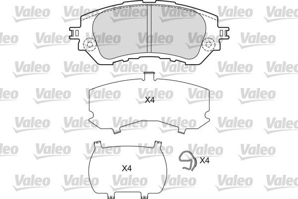 Valeo 601668 - Jarrupala, levyjarru inparts.fi