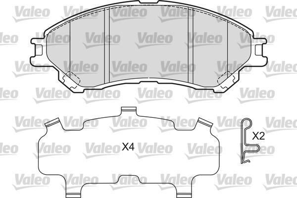 Valeo 601667 - Jarrupala, levyjarru inparts.fi