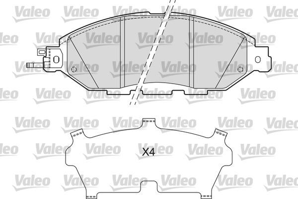 Valeo 601675 - Jarrupala, levyjarru inparts.fi