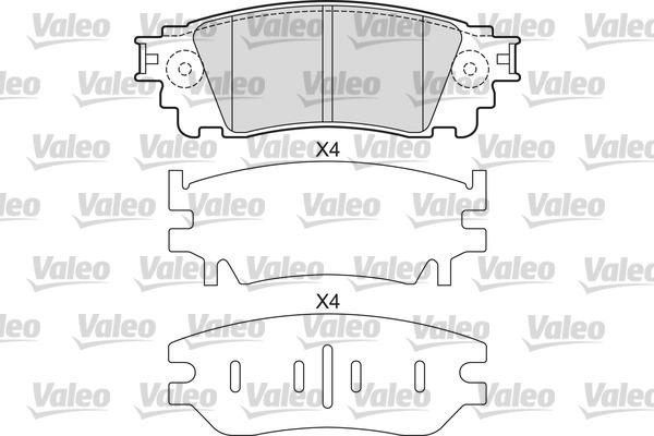 Valeo 601678 - Jarrupala, levyjarru inparts.fi