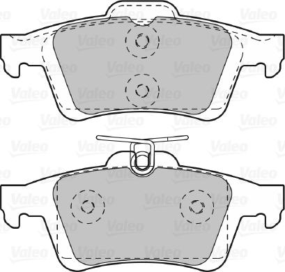 Valeo 601044 - Jarrupala, levyjarru inparts.fi