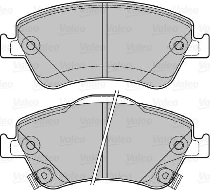 Valeo 601040 - Jarrupala, levyjarru inparts.fi