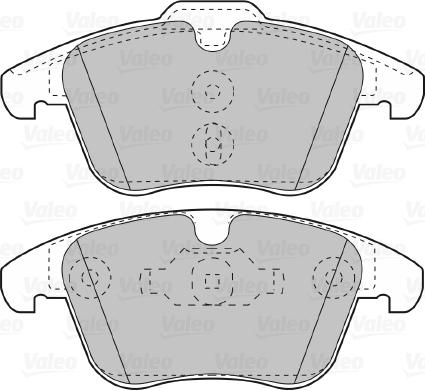 Valeo 601056 - Jarrupala, levyjarru inparts.fi