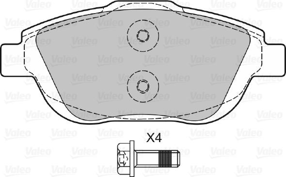 Valeo 601053 - Jarrupala, levyjarru inparts.fi