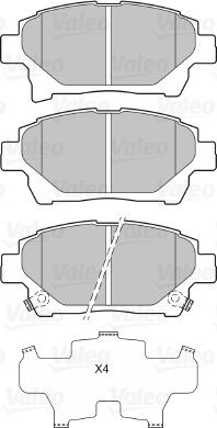 Valeo 601060 - Jarrupala, levyjarru inparts.fi