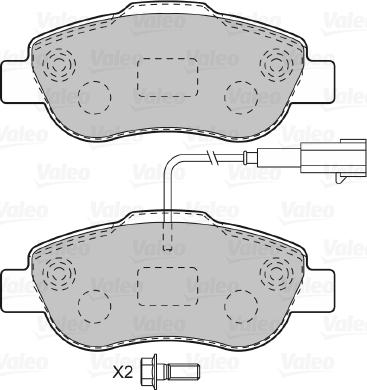 Valeo 601015 - Jarrupala, levyjarru inparts.fi