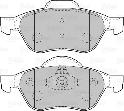 Valeo 601012 - Jarrupala, levyjarru inparts.fi