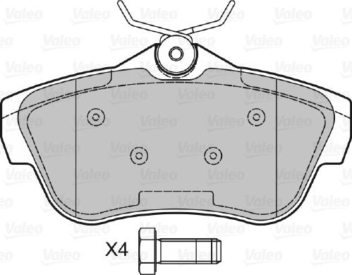 Valeo 601039 - Jarrupala, levyjarru inparts.fi