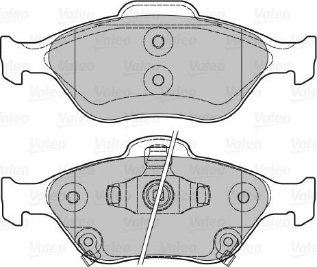 Valeo 601026 - Jarrupala, levyjarru inparts.fi