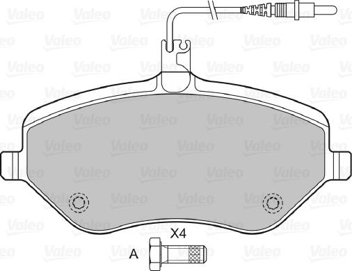 Valeo 601072 - Jarrupala, levyjarru inparts.fi