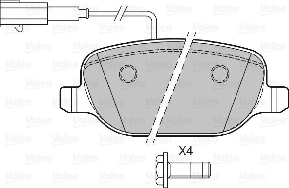 Valeo 601143 - Jarrupala, levyjarru inparts.fi