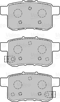 Valeo 601350 - Jarrupala, levyjarru inparts.fi