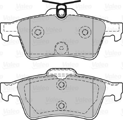 Valeo 601358 - Jarrupala, levyjarru inparts.fi