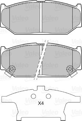 Valeo 601309 - Jarrupala, levyjarru inparts.fi