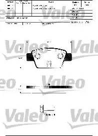 Valeo 601307 - Jarrupala, levyjarru inparts.fi