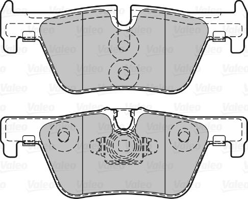 Valeo 601311 - Jarrupala, levyjarru inparts.fi