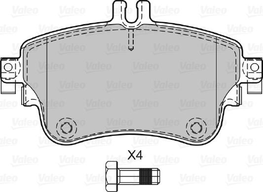 Valeo 601317 - Jarrupala, levyjarru inparts.fi