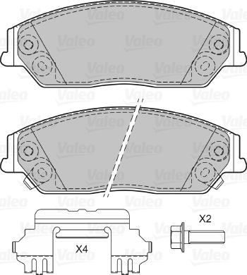 Valeo 601333 - Jarrupala, levyjarru inparts.fi