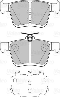 Valeo 601329 - Jarrupala, levyjarru inparts.fi