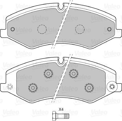 Valeo 601324 - Jarrupala, levyjarru inparts.fi