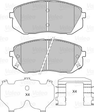 Valeo 601322 - Jarrupala, levyjarru inparts.fi