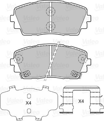 Valeo 601299 - Jarrupala, levyjarru inparts.fi