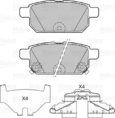 Valeo 601285 - Jarrupala, levyjarru inparts.fi