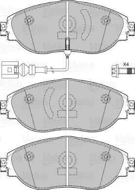 Valeo 601286 - Jarrupala, levyjarru inparts.fi