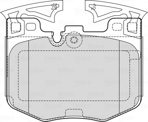 Valeo 601755 - Jarrupala, levyjarru inparts.fi