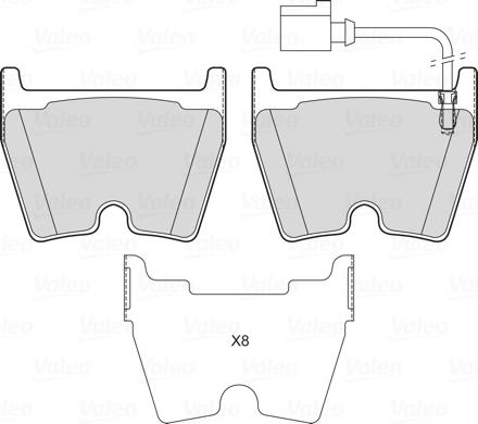 Valeo 601757 - Jarrupala, levyjarru inparts.fi