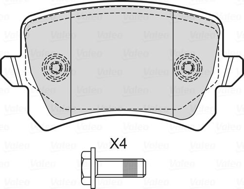 Valeo 601700 - Jarrupala, levyjarru inparts.fi