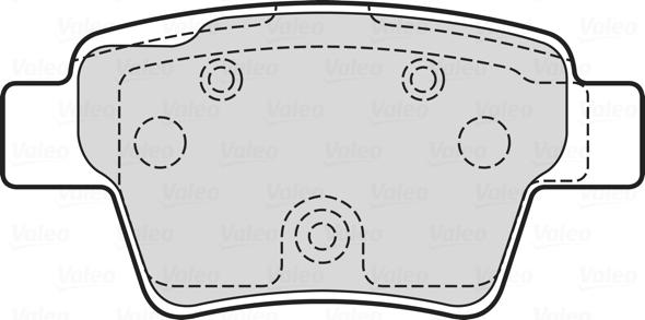 Valeo 601707 - Jarrupala, levyjarru inparts.fi