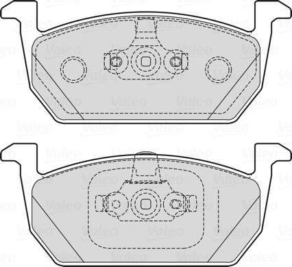 Valeo 601719 - Jarrupala, levyjarru inparts.fi