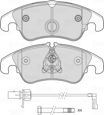 Valeo 601714 - Jarrupala, levyjarru inparts.fi