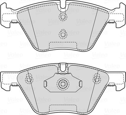 Valeo 601711 - Jarrupala, levyjarru inparts.fi