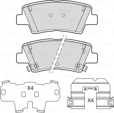 Valeo 601718 - Jarrupala, levyjarru inparts.fi