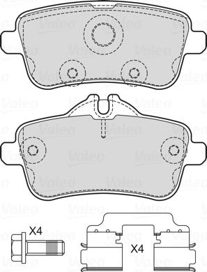 Valeo 601734 - Jarrupala, levyjarru inparts.fi