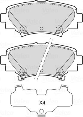 Valeo 601736 - Jarrupala, levyjarru inparts.fi