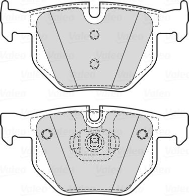 Valeo 601725 - Jarrupala, levyjarru inparts.fi